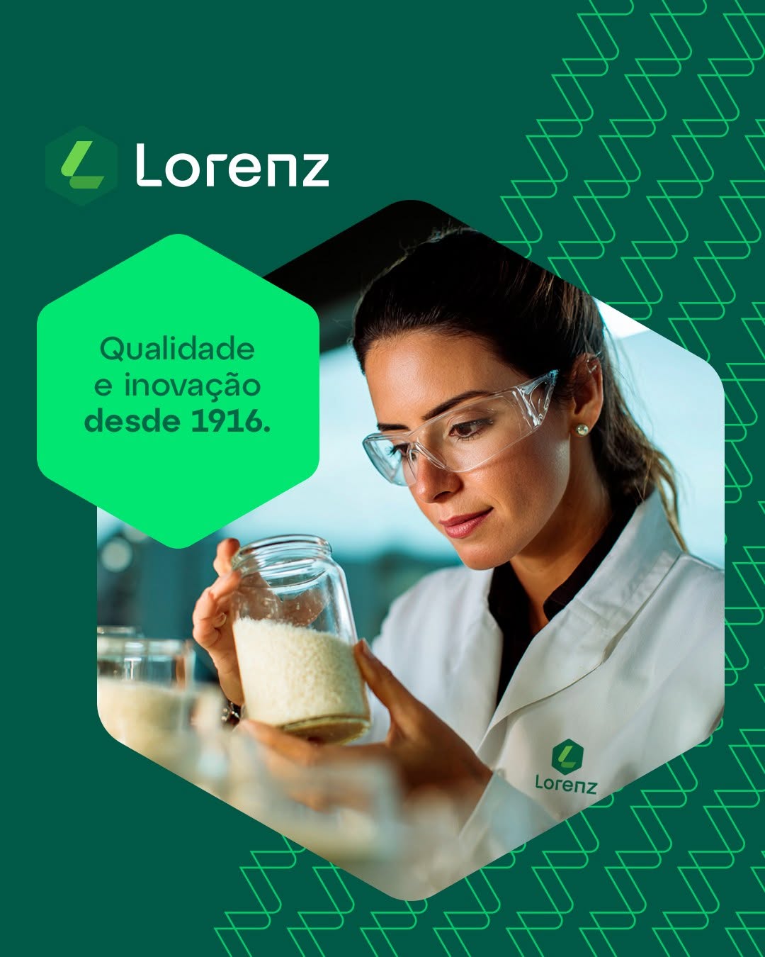 Desde 1916, a Lorenz vem construindo uma trajetória marcada pela excelência, pioneirismo e conheci